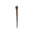Branch Wand with Purple Sphere